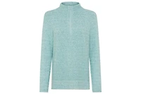 Olsen Women's Half Zip Mock Sweater