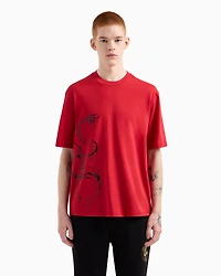 A|X Armani Exchange Men's Lunar New Year Graphic T-Shirt