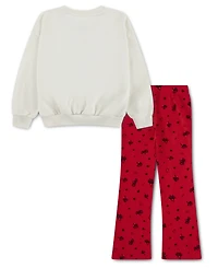 Nike Girls' 4-6X Crewneck Top and Knit Leggings, 2-Piece Set