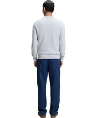Boss by Hugo Men's Structured Cotton Cashmere Sweater