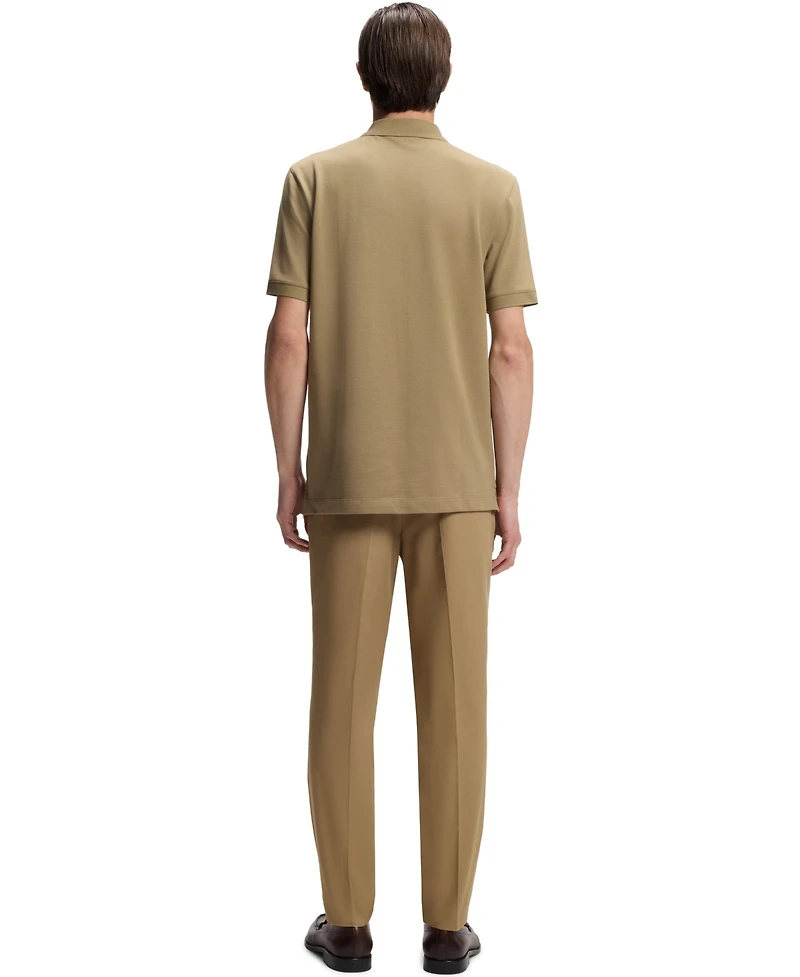 Boss by Hugo Men's Cotton Pique Embroidered Logo Pallas Polo Shirt