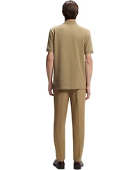 Boss by Hugo Men's Cotton Pique Embroidered Logo Pallas Polo Shirt