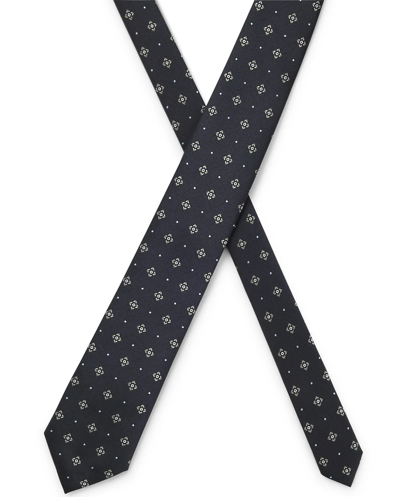 Boss by Hugo Boss Men's Diagonal Stripe Silk-Blend Tie