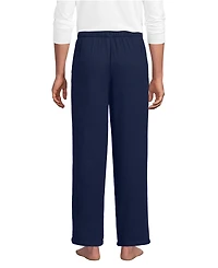 Lands' End Big & Tall High Pile Fleece Lined Flannel Pajama Pant