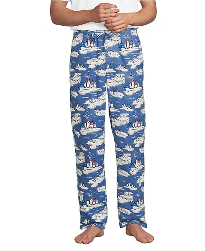 Lands' End Big & Tall Flannel Pajama Pants