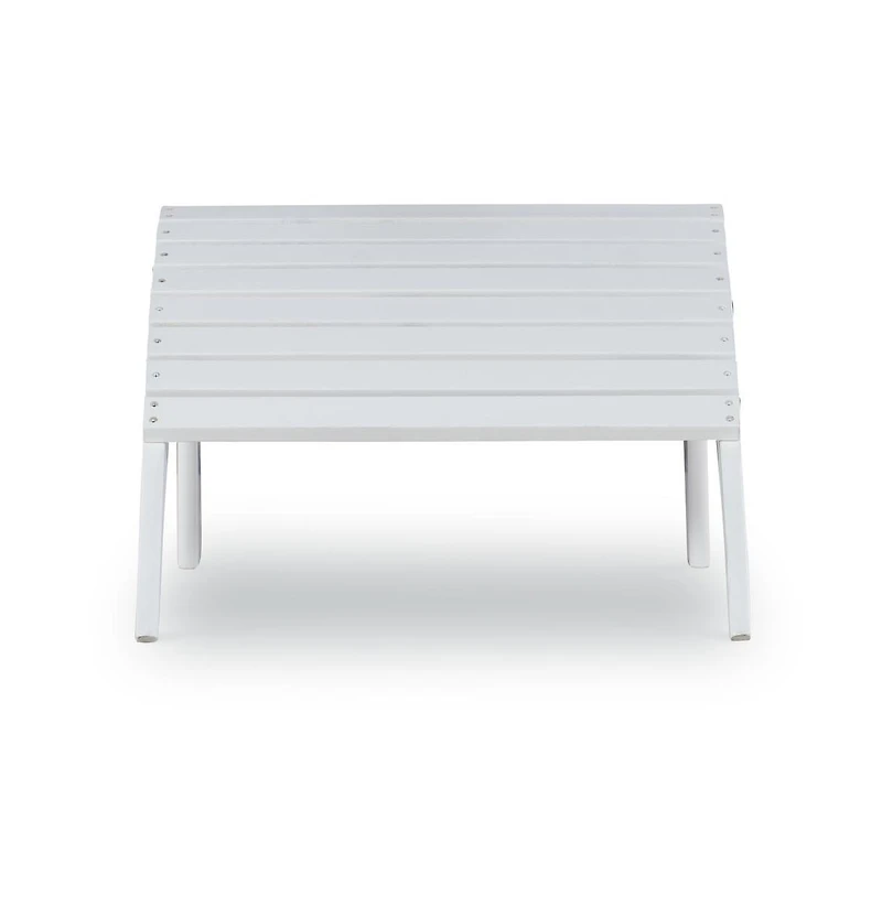 White Adirondack Ottoman