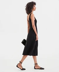 I.n.c. International Concepts Women's Sleeveless Pleated Sweater Dress, Macy's Exclusive