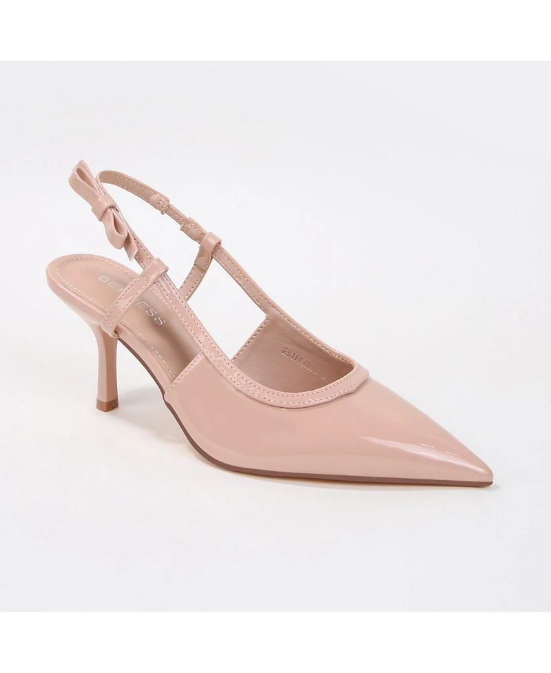 Berness Estefania Slingback with Bow Accent