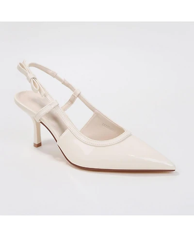 Berness Estefania Slingback with Bow Accent