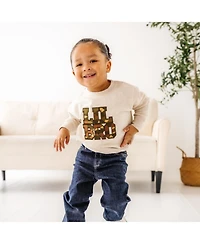 Sweet Wink Baby Boys Lil Bro Camo Patch Sweatshirt