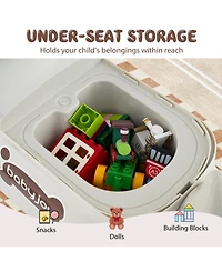 Toddler Ride on Toy Walking Sliding Car with Lights and Music