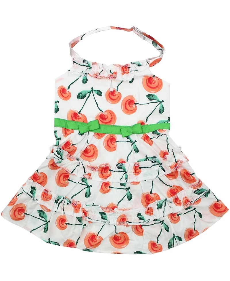Parisian Pet Red Poppies Boho Dress