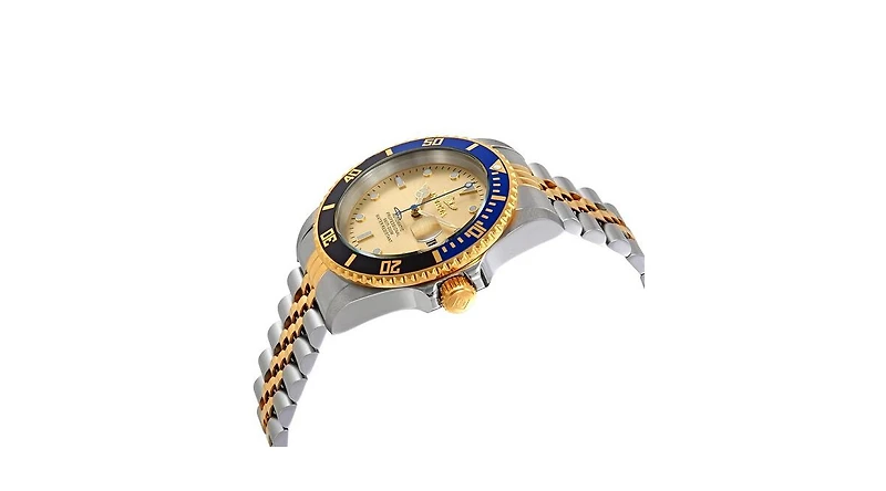 Invicta Men's 29181 Pro Diver Automatic 3 Hand Gold Dial Watch