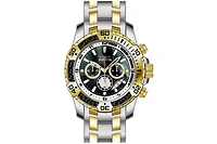 Invicta Men's Pro Diver Quartz VD53 Black Dial Watch