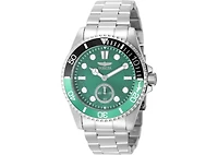 Invicta Men's 49433 Pro Diver Quartz VD78 Green Dial Watch