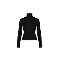 The Noli Shop Women's Alina Rose Turtleneck Top
