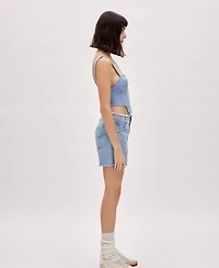 Pcfg Women's Cotton Woven Corset Top