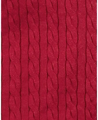 Hope & Henry Women's Organic Puff Sleeve Button Front Sweater