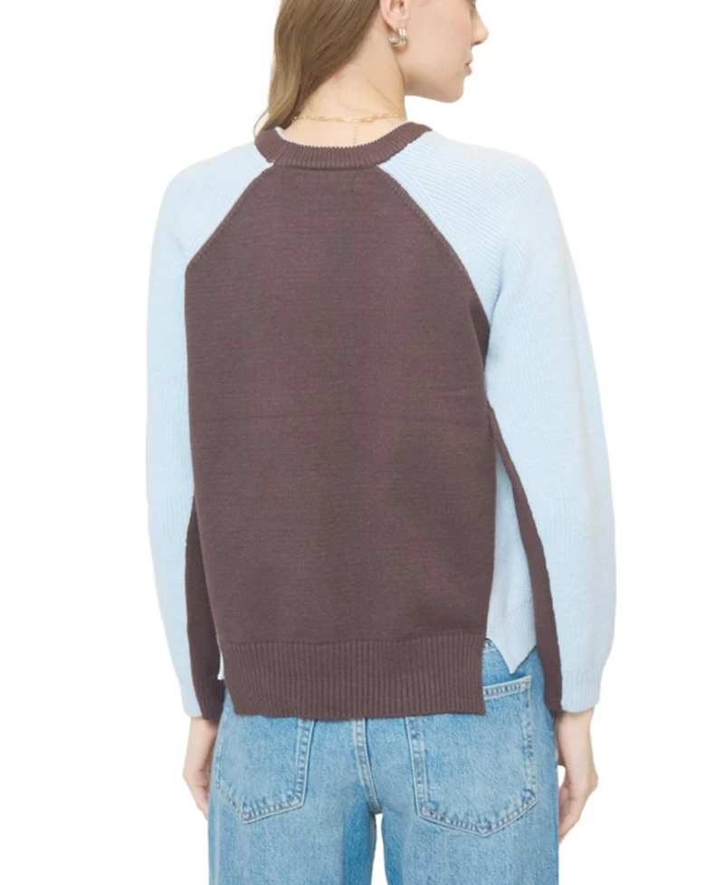 Central Park West Women's Parker Color Blocked Pullover