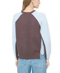 Central Park West Women's Parker Color Blocked Pullover