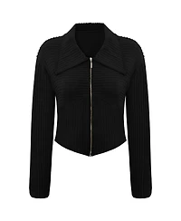 Pcfg Women's Fitted Knit Cardigan