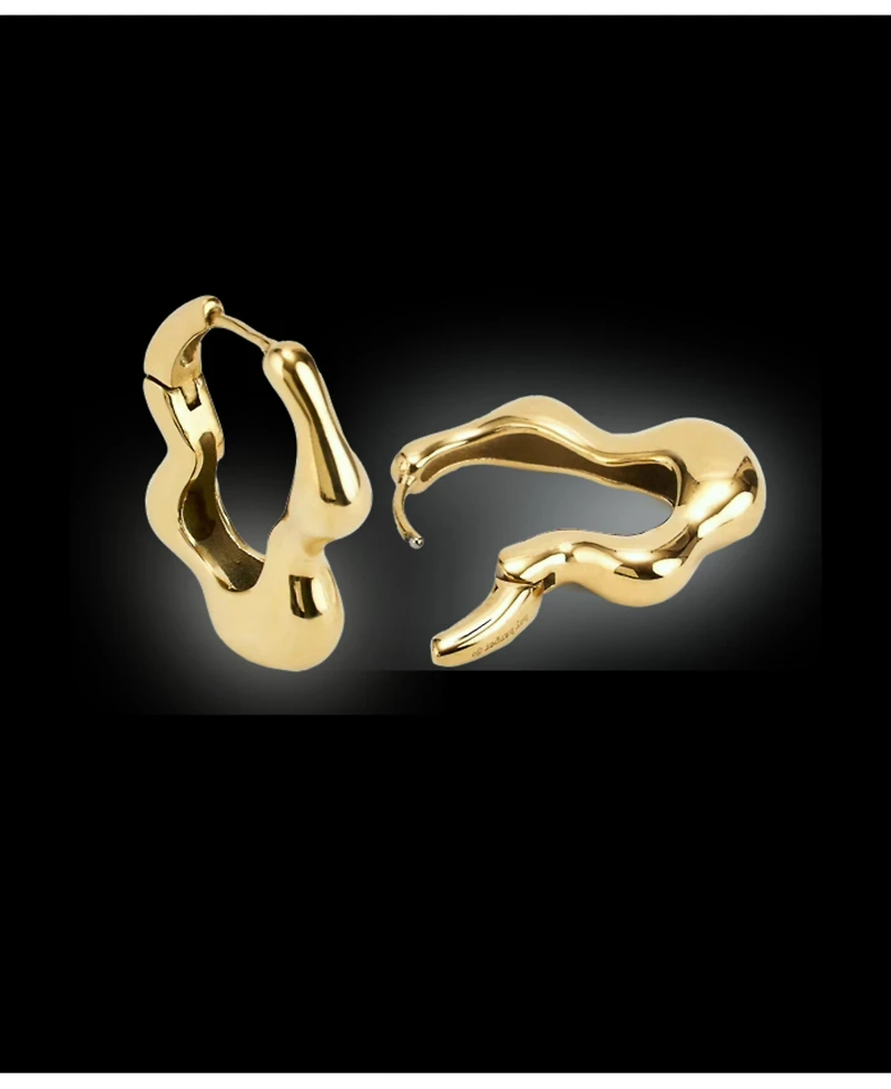 Hey Harper Dazzling Oval Earrings