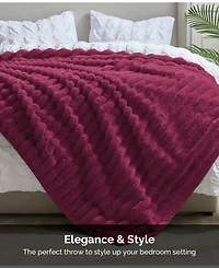 Nestl Ultra Plush Raschel Mink Blanket