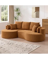 Streamdale Furniture Cloud Sofa: Luxurious Comfort, No Assembly Required