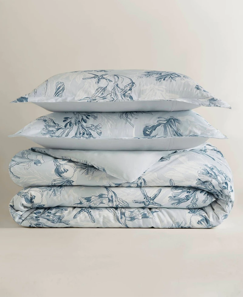 Harbor House Botanical Floral 3-Pc. Duvet Cover Set