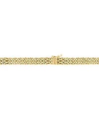 Effy Collection White & Black Diamond Necklace (7/8 ct. t.w.) in 14k Yellow Gold