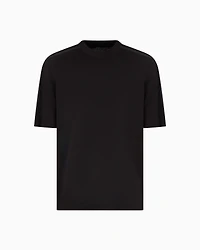 A|X Armani Exchange Men's Regular-Fit Logo Tape T-Shirt