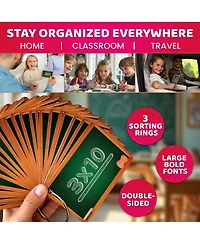 Quokka Math Flash Cards for Kids Ages 5-8 - Addition and Subtraction, Multiplication - 139 Double-Sided Flashcards for Studying