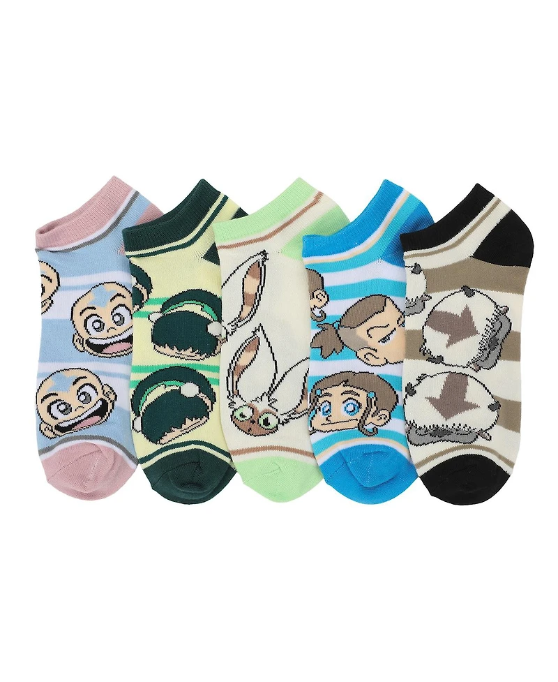 Avatar Women's 5-Pack Ankle Socks