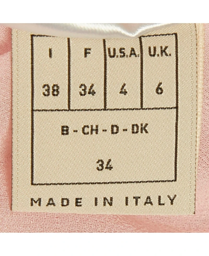 Pre-Owned Emilio Pucci Women's Pink Birds Of Paradise Print Silk Kaftan Short Dress