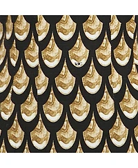 Pre-Owned Versace Women's Jeans Couture Black Printed Cotton Blend Sleeveless Mini Dress