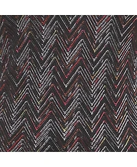 Pre-Owned Missoni Women's Black Zig Zag Knit V-Neck Sheath Dress