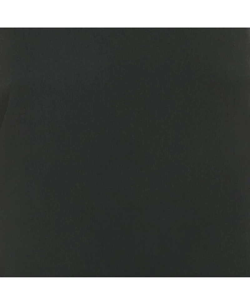 Pre-Owned Versace Women's Black Crepe Crisscross Detail Mini Dress