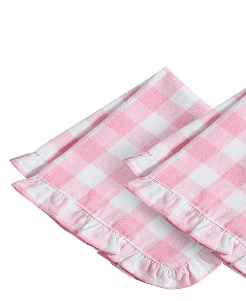 Elrene Charming Gingham Napkins, Set of 4