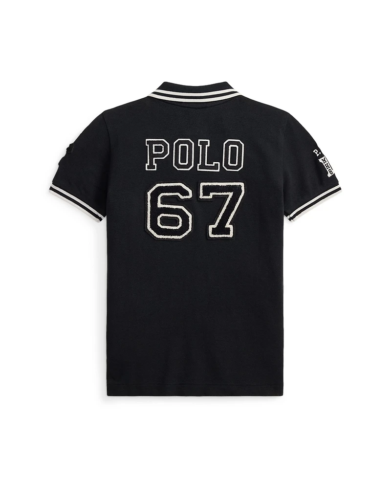 Polo Ralph Lauren Boys 2-7 Cotton Mesh Graphic Shirt
