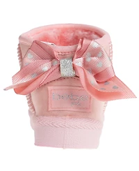 Bebe Girls' Toddler 5T-10T Bow Detail Winter Boots
