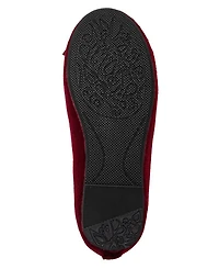 Bebe Girls' 1-13 Rhinestone Bow Ballet Flats