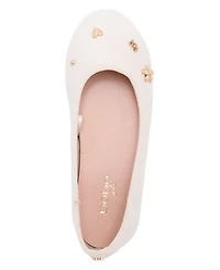 Bebe Girls' 1-13 Sparkly Slip-On Ballet Flats