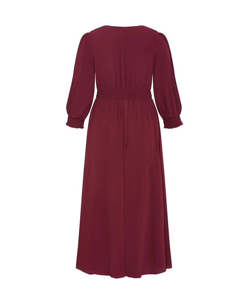 City Chic Plus Jolene Maxi Dress