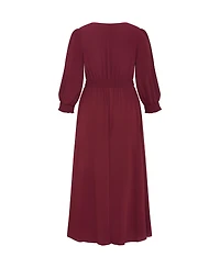 City Chic Plus Jolene Maxi Dress