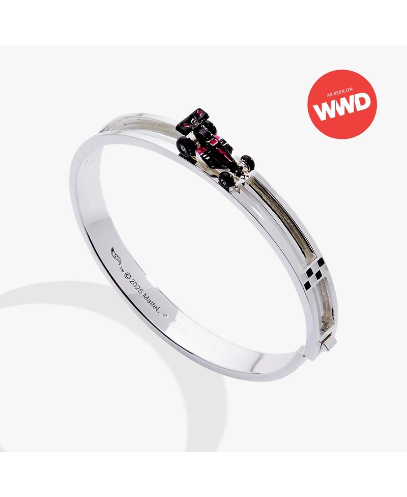 Alex and Ani Hot Wheels Moveable Racecar Hinge Bangle Bracelet
