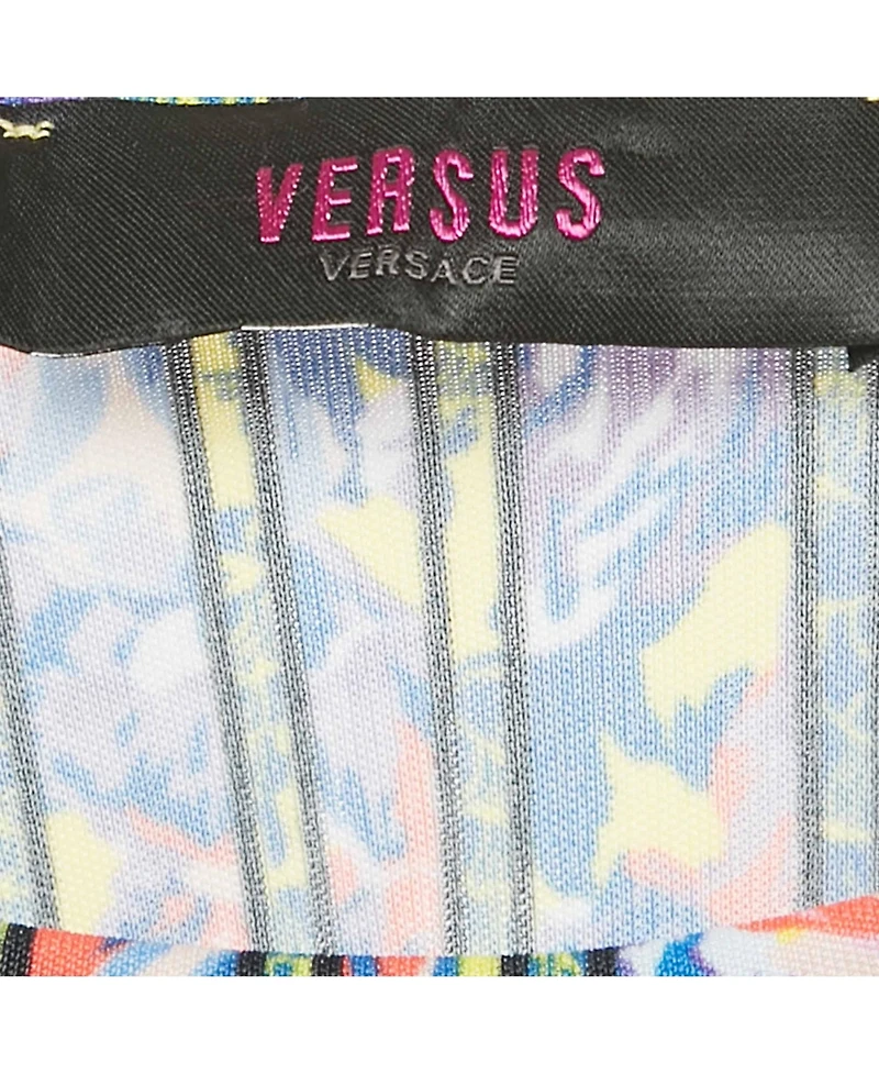 Pre-Owned Versace Women's Versace Printed Jersey Top
