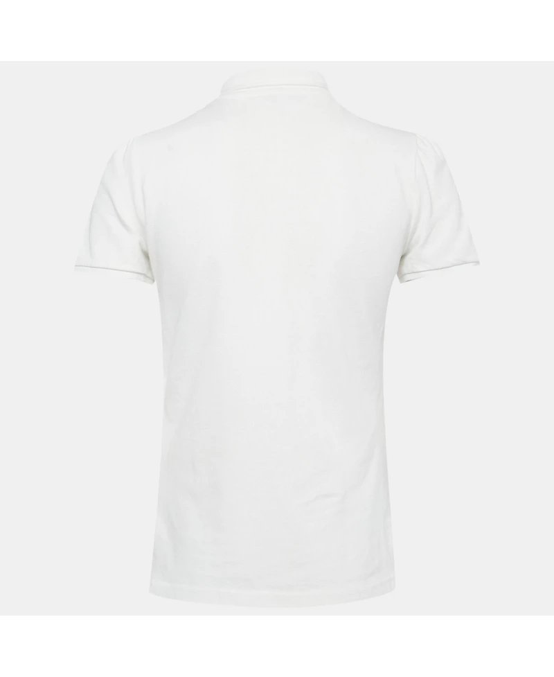 Pre-Owned Burberry Women's Brit Cotton Pique Polo T-Shirt