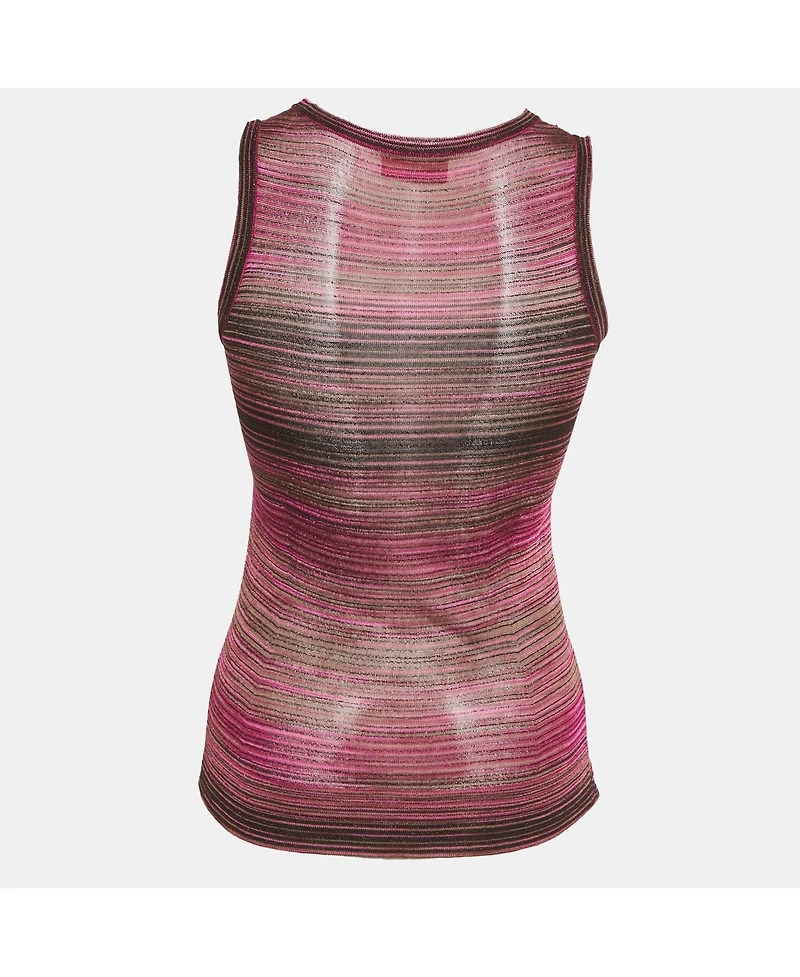 Pre-Owned Missoni Women's Lurex Knit Tank Top