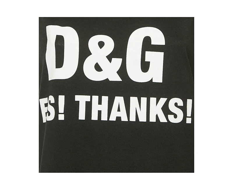 Pre-Owned Dolce & Gabbana Women's Printed Jersey Millennials Sleeveless T-Shirt