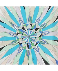 Pre-Owned Emilio Pucci Women's Printed Silk Kaftan Top One